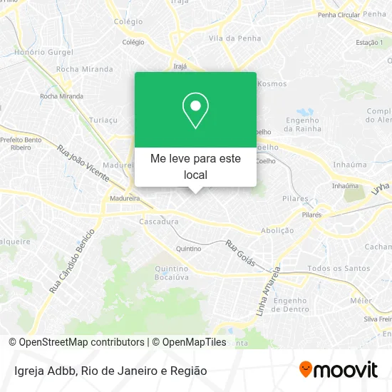 Igreja Adbb mapa