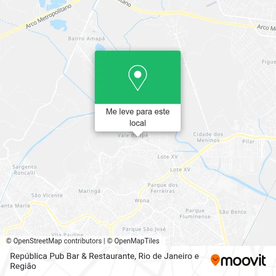 República Pub Bar & Restaurante mapa