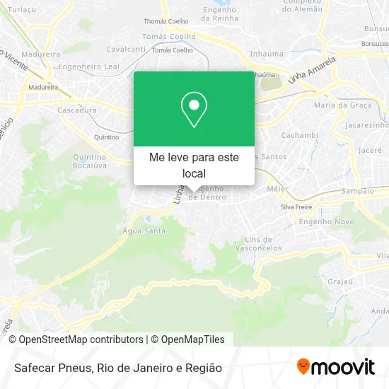Safecar Pneus mapa