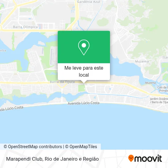 Marapendi Club mapa