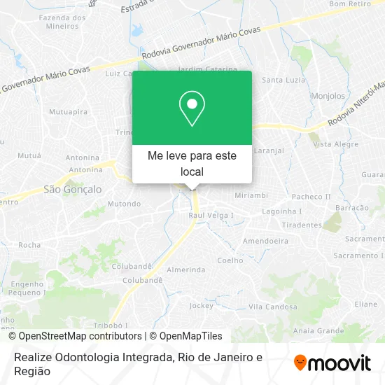 Realize Odontologia Integrada mapa