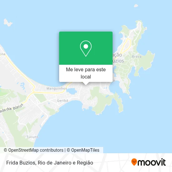 Frida Buzios mapa