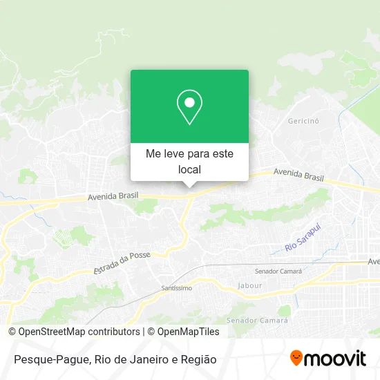 Pesque-Pague mapa