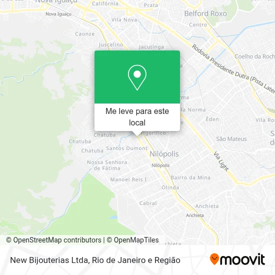 New Bijouterias Ltda mapa