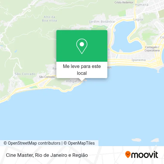 Cine Master mapa