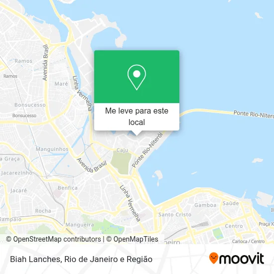 Biah Lanches mapa