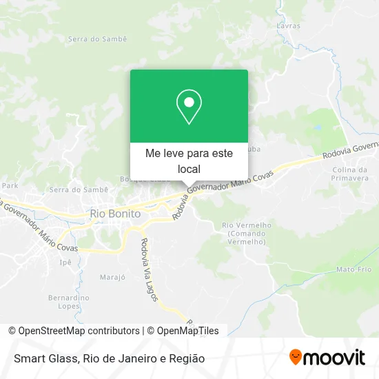 Smart Glass mapa