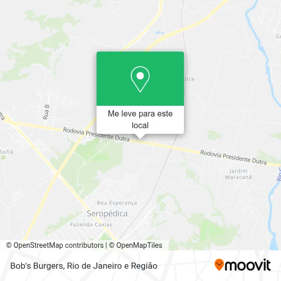 Bob's Burgers mapa