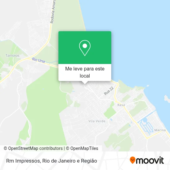 Rm Impressos mapa