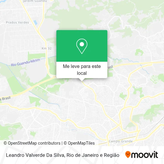 Leandro Valverde Da Silva mapa