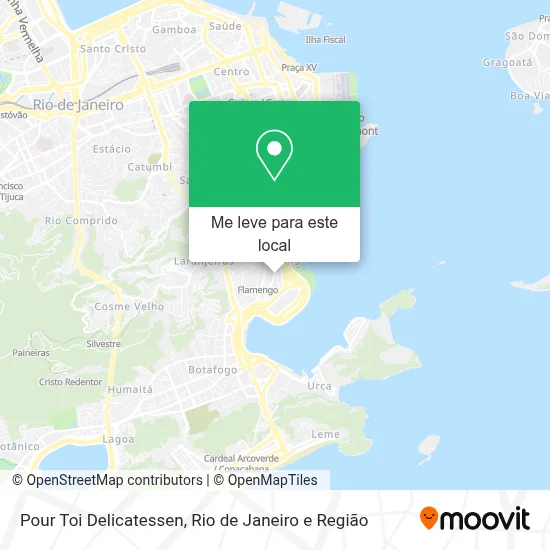 Pour Toi Delicatessen mapa