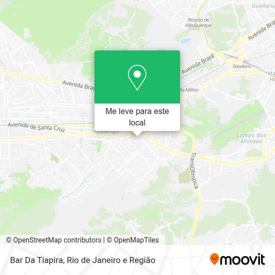 Bar Da Tiapira mapa