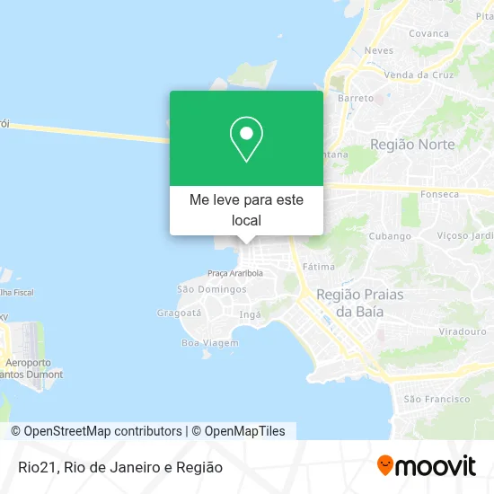 Rio21 mapa