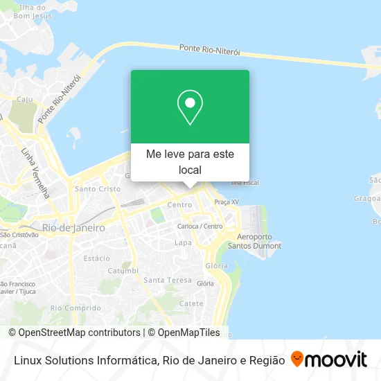Linux Solutions Informática mapa