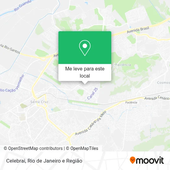 Celebrai mapa