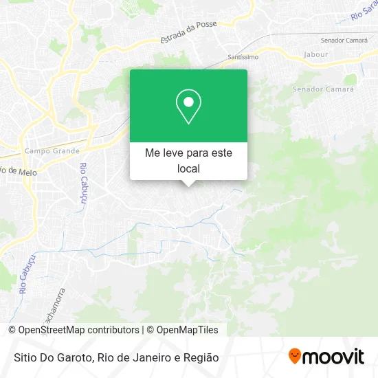 Sitio Do Garoto mapa