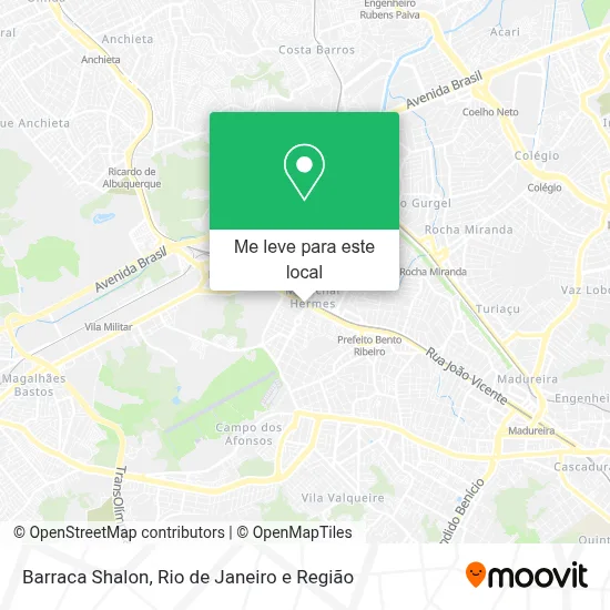 Barraca Shalon mapa