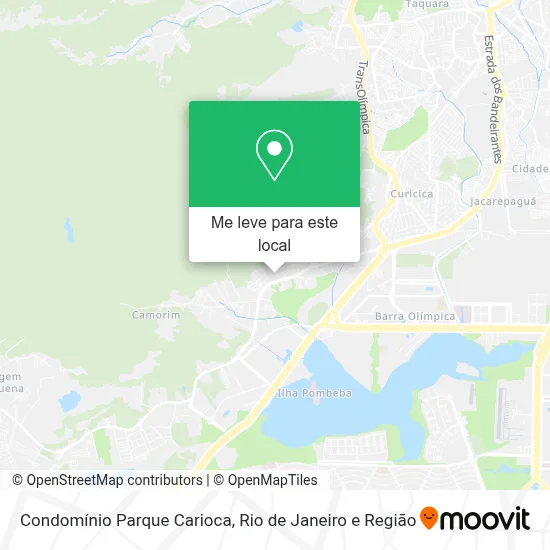 Condomínio Parque Carioca mapa