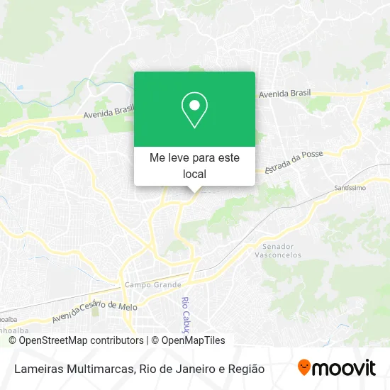 Lameiras Multimarcas mapa