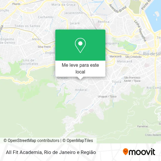 All Fit Academia mapa