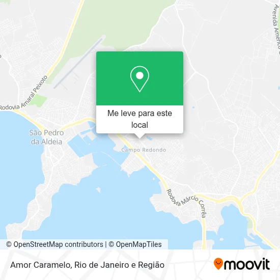 Amor Caramelo mapa