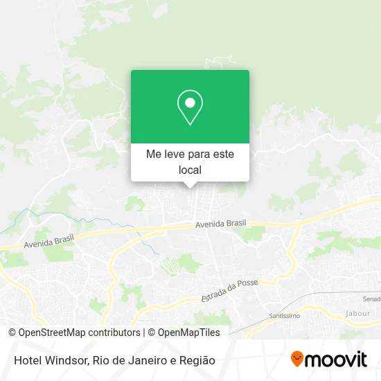 Hotel Windsor mapa