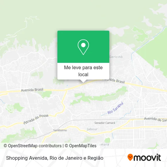 Shopping Avenida mapa