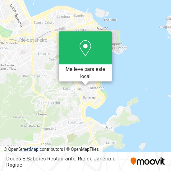 Doces E Sabores Restaurante mapa