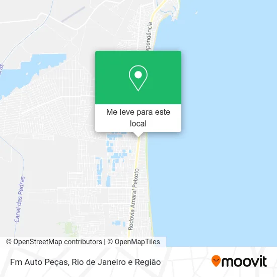 Fm Auto Peças mapa