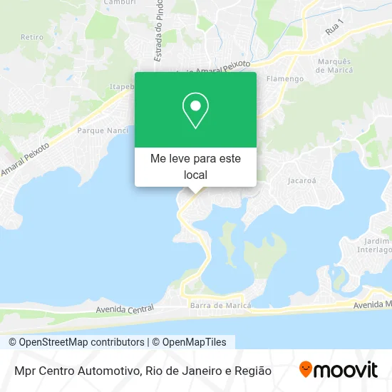 Mpr Centro Automotivo mapa