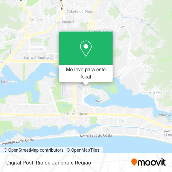 Digital Post mapa