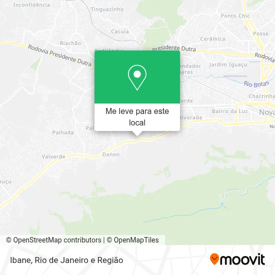 Ibane mapa