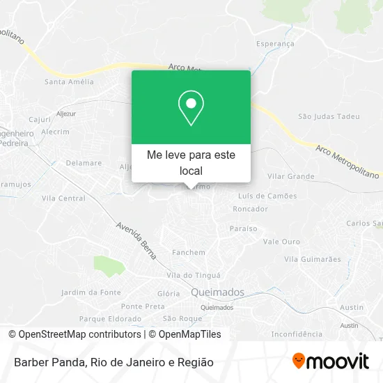 Barber Panda mapa