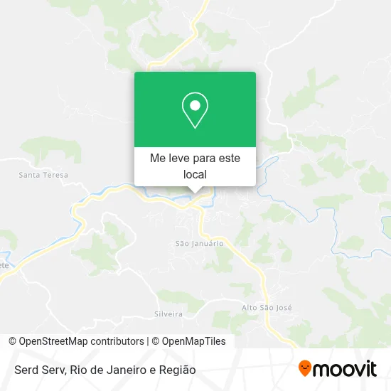 Serd Serv mapa