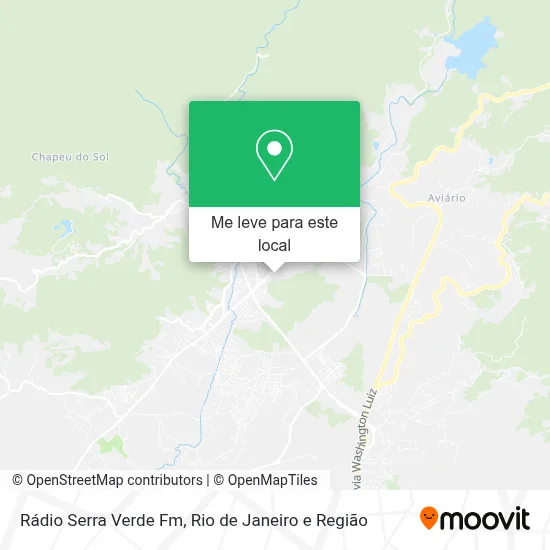 Rádio Serra Verde Fm mapa