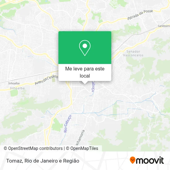 Tomaz mapa