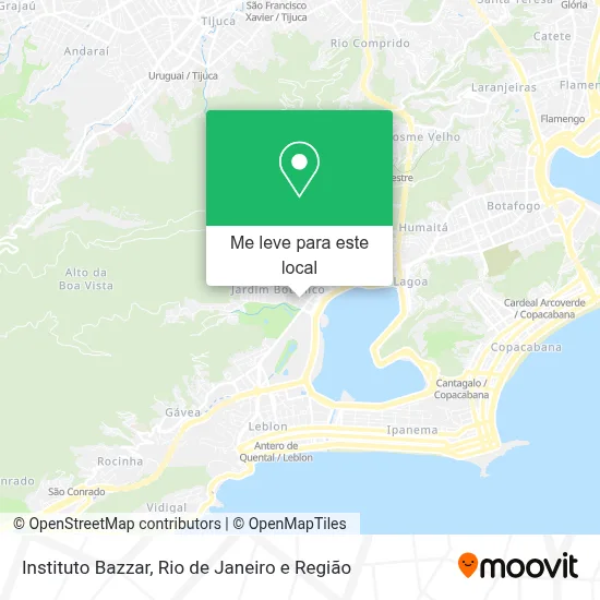 Instituto Bazzar mapa