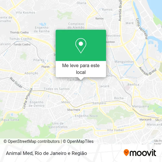 Animal Med mapa
