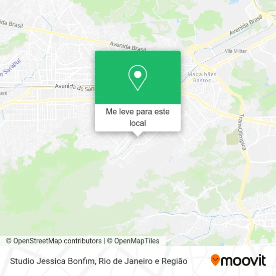 Studio Jessica Bonfim mapa