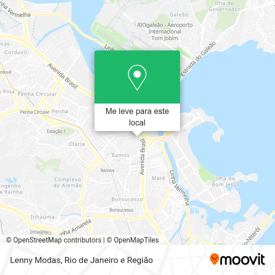 Lenny Modas mapa