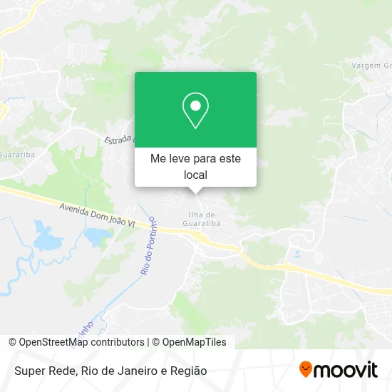 Super Rede mapa
