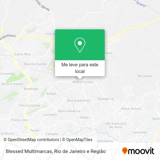 Blessed Multimarcas mapa