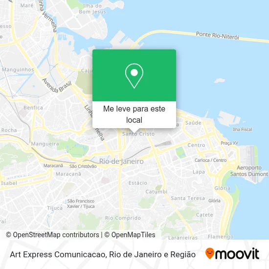 Art Express Comunicacao mapa