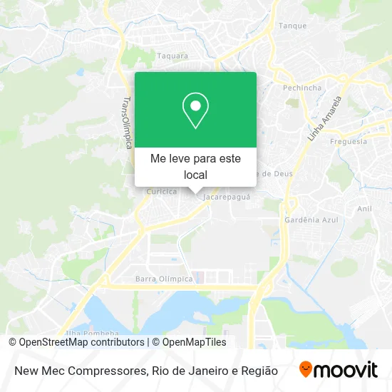 New Mec Compressores mapa