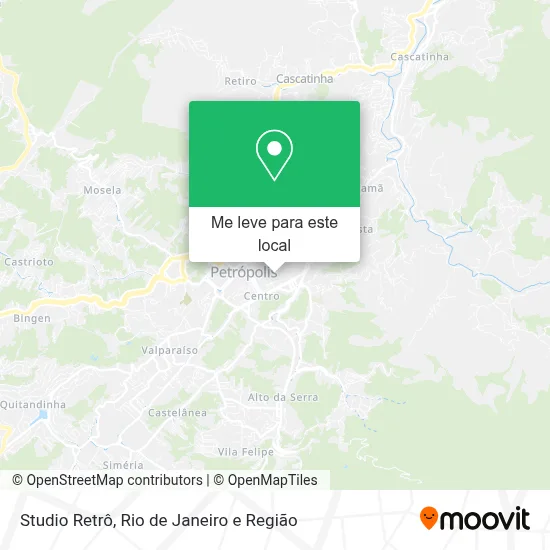 Studio Retrô mapa