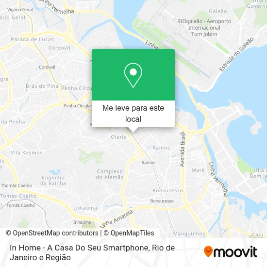 In Home - A Casa Do Seu Smartphone mapa