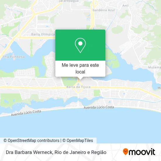 Dra Barbara Werneck mapa
