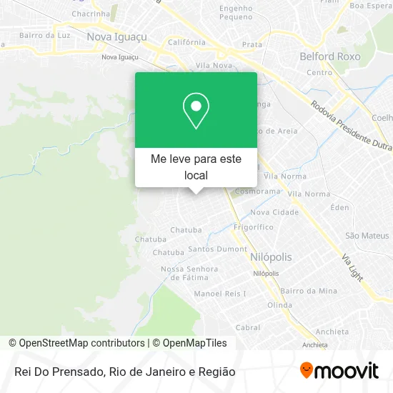 Rei Do Prensado mapa