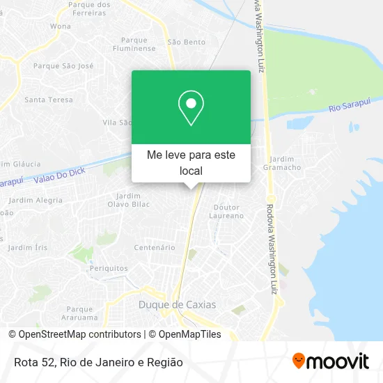 Rota 52 mapa