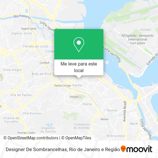 Designer De Sombrancelhas mapa